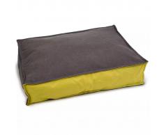 Beeztees Cojín cama para perro Lumbro gris lienzo 707123