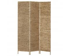vidaXL Biombo divisor 3 paneles jacinto de agua 116x160 cm