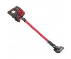 vidaXL Aspiradora de mano sin cable multiciclónica 2 en 1 rojo 120 W