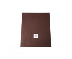 Natural Plato de ducha Color Chocolate Ral 8017 90x140