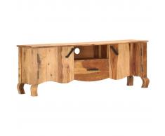 vidaXL Mueble para TV de madera maciza de sheesham 115x30x42 cm