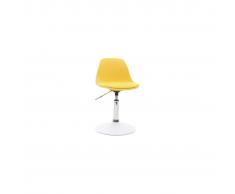 miliboo Silla de escritorio diseño infantil amarillo