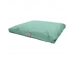 Overseas Cama para perro 75x55x10 cm verde menta