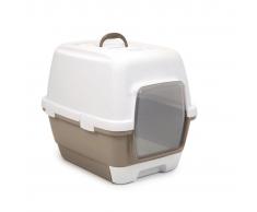 Stefanplast Caja de arena para gatos Cathy Clever&Smart marrón 400425