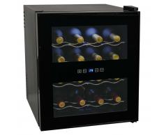 vidaXL Vinoteca 48 L 16 botellas pantalla LCD