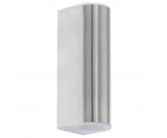 EGLO Lámpara de pared LED exterior Cabos 5 W plateado 93271