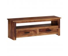 vidaXL Mueble para TV de madera maciza de sheesham 118x30x40 cm