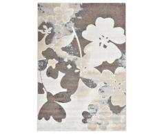 vidaXL Alfombra de PP gris 80x150 cm