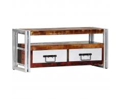 vidaXL Mueble para TV de madera maciza reciclada 90x30x40 cm