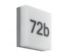 EGLO Lámpara LED de pared/techo para jardín Cornale gris 8,2W