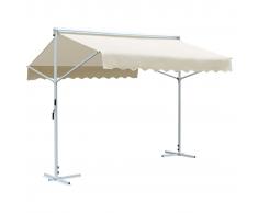 vidaXL Toldo independiente 3x3 m color crema