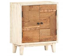 vidaXL Armario auxiliar de madera maciza reciclada 60x30x70 cm
