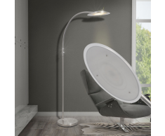 vidaXL lámpara de pie regulable con LED 18 W
