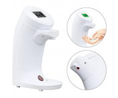 vidaXL Dispensador de jabón automático sensor infrarrojo LCD 250ml