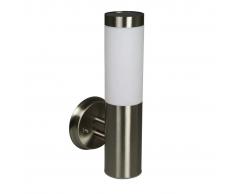 Luxform Lámpara solar de pared LED Idaho plateada 39145