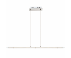 GLOBO Lámpara colgante LED LIGURIA cromo y vidrio 67804-18H