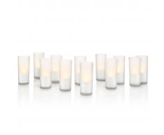 Philips Luces de vela LED 12 unidades blancas 6913360PH