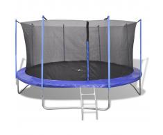 vidaXL Set de cama elástica de 5 piezas 4,26 m