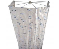 RIDDER Cabina de ducha Ombrella 200 cm azul 58203
