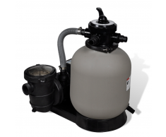 vidaXL Filtro De Arena Con Bomba La Piscina 35 cm
