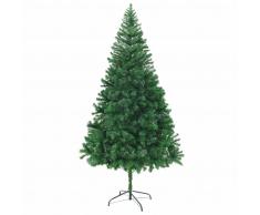 vidaXL Árbol de Navidad artificial ramas gruesas 210 cm