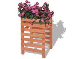 vidaXL Jardinera de madera 38x36x60 cm