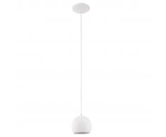 EGLO Lámpara colgante de techo, LED Petto 1 94246, Blanco