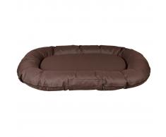 TRIXIE Cama de perro ovalada Samoa Sky marrón 80x60 cm 28356