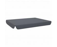 vidaXL Dosel de repuesto columpio de jardín gris antracita 192x147 cm