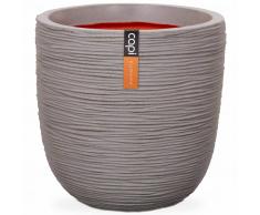 Capi Macetero Nature Rib 43x41 cm gris PKGRR933