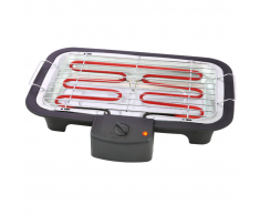 Tristar Parrilla barbacoa eléctrica de mesa BQ-2813 38x22 cm 2000 W negra