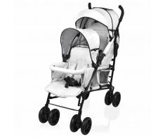 Little World Silla de paseo gemelar Twing gris LWST002-GY