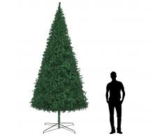 vidaXL Árbol de Navidad artificial 400 cm verde