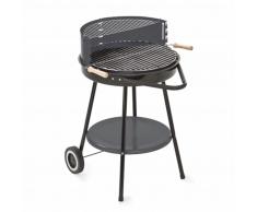Grillchef Barbacoa de carbón 48.5 cm negra 74602