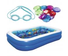 Bestway Piscina hinchable Undersea Adventure 54177