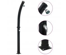 vidaXL Ducha solar negra 214 cm 20 L