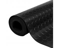 vidaXL Alfombrilla de goma antideslizante 5 x 1 m con puntos