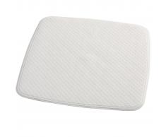 RIDDER Alfombrilla de baño antideslizante Capri 54x54 cm blanco 66281