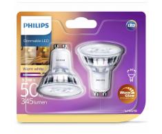 Philips Bombillas de foco LED 2 uds Classic 50 W 929001364161