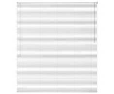 vidaXL Persiana aluminio 60x220 cm blanca
