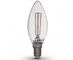 Luxform 4 bombillas LED forma de vela W, E14, 230 V, 2200 K,