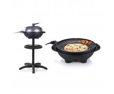 Tristar Barbacoa eléctrica de mesa y soporte BQ-2823 1600 W 42cm negra