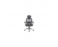 miliboo Silla de oficina ergonómica gris Ultimate v2