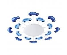 EGLO Lámpara de pared/techo VIKI 1 azul 92146