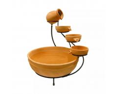 Ubbink Fuente de agua decorativagrande de terracota 1387084