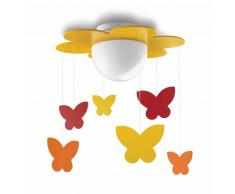 Philips Meria lámpara de techo infantil amarilla 15W 230V