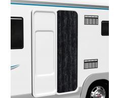 vidaXL Cortina mosquitera de chenilla gris antracita 56x185 cm