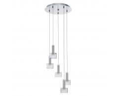 EGLO Lámpara colgante de techo, LED Fabiana 1 5L 93931