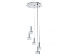 EGLO Lámpara colgante de techo, LED Fabiana 1 5L 93931