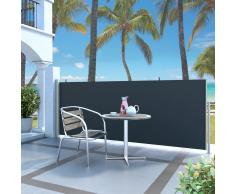vidaXL Toldo lateral retráctil 120x300 cm negro